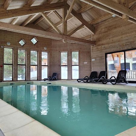 Chalet By Sophie Superdevoluy Avec Piscine Exterior foto